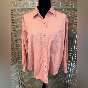 Roper Long Sleeve Button-up Blouse